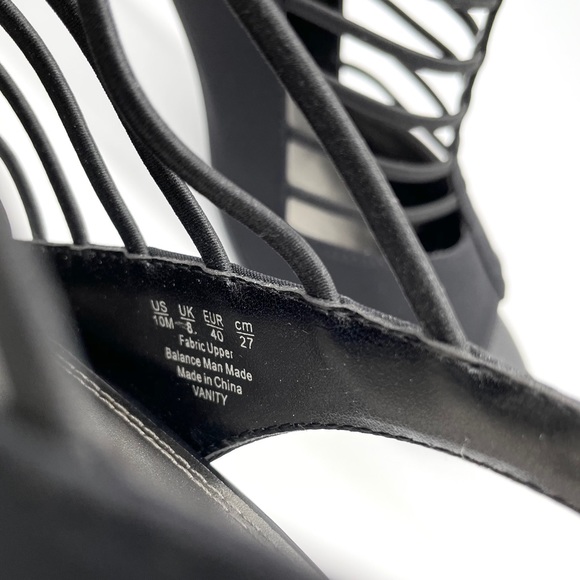 Naturalizer Women’s Vanity Black Fabric Heels - Picture 7 of 9